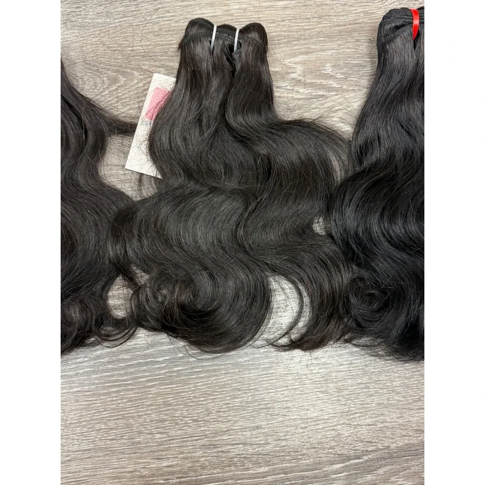 3 Bundles Of Virgin Brazilian Body Wave Hair Deal 12"12"12" - Picture 3 of 4